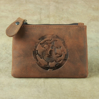 Férfi mini pénztárca cipzárral - többféle modell