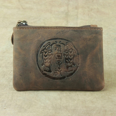 Férfi mini pénztárca cipzárral - többféle modell