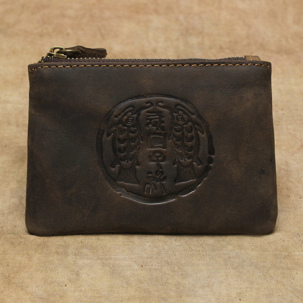 Férfi mini pénztárca cipzárral - többféle modell