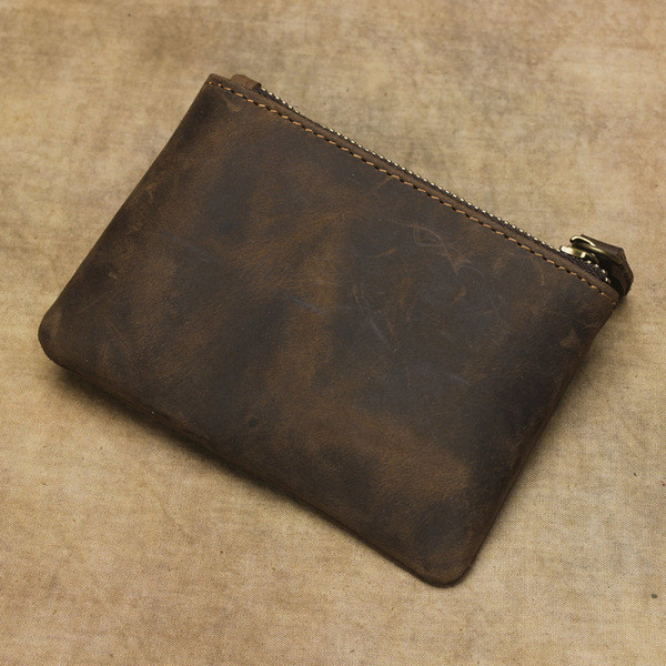 Férfi mini pénztárca cipzárral - többféle modell