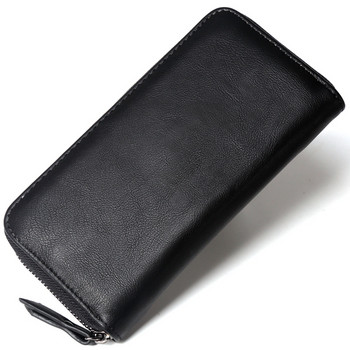 Δερμάτινο πορτοφόλι ανδρικό σε μαύρο χρώμα