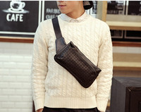 Casual ανδρική τσάντα σε μαύρο χρώμα