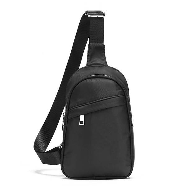 Kényelmes kis férfi táska fekete színben