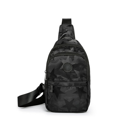 Σπορ-κομψή ανδρική τσάντα σε δύο χρώματα