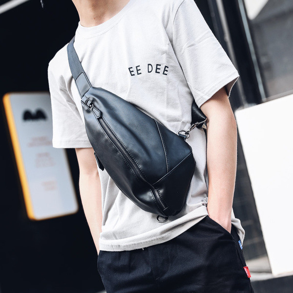 Elegáns férfi ekobőr táska két színben