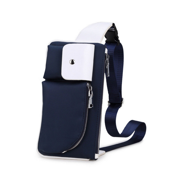 Kis, kényelmes férfi táska zsebekkel, két színben