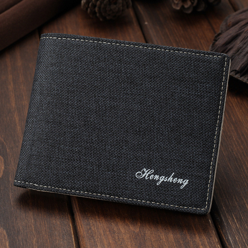 Férfi pénztárca három színben, öko bőrből