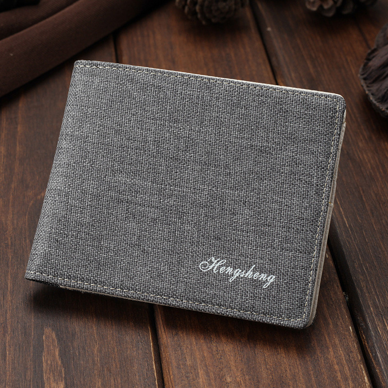 Férfi pénztárca három színben, öko bőrből