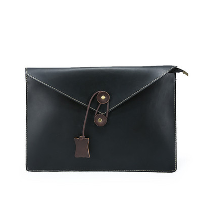 Κομψή δερμάτινη τσάντα σε τρία χρώματα