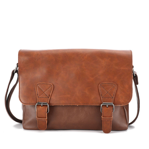 Κομψή ανδρική τσάντα δερματίνη σε τρία χρώματα