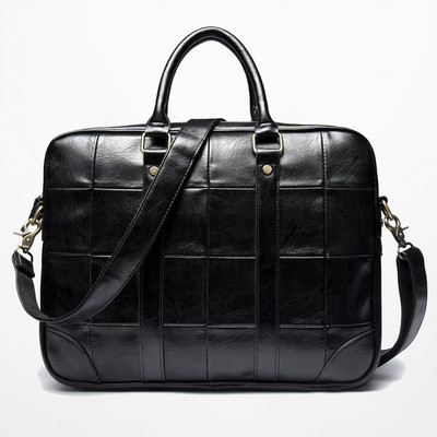 Modern férfi üzleti táska fekete színben