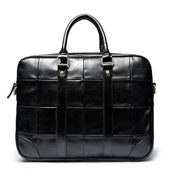 Modern férfi üzleti táska fekete színben