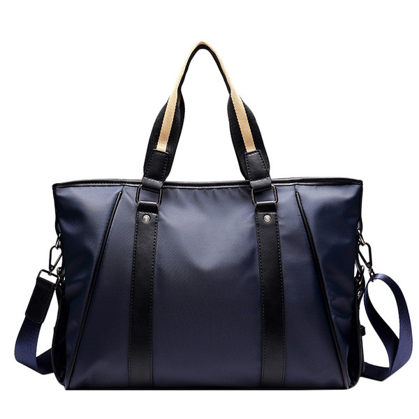 Σπορ-κομψή ανδρική τσάντα σε δύο χρώματα