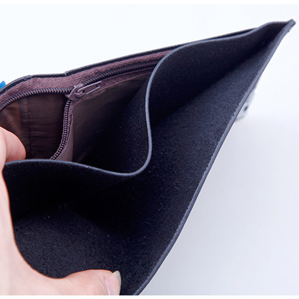 Férfi pénztárca három színben fém elemmel