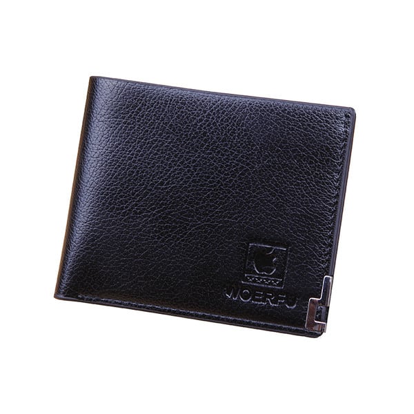 Férfi pénztárca három színben fém elemmel