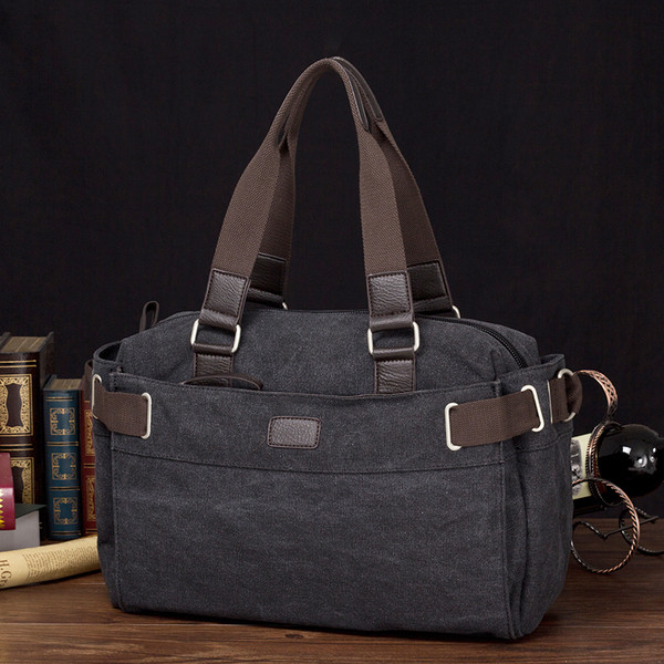 Modern férfi nagy táska szürke színben