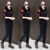 Γυναικείο αθλητικό σετ  για το φθινόπωρο και το  χειμώνα σε τρία χρώματα