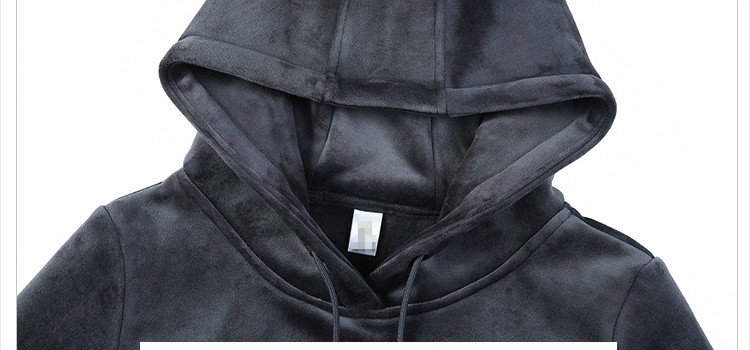 Καθημερινό γυναικείο σετ βελούδο με κεντήματα σε έξι χρώματα