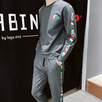 Σπορ-casual ανδρικό σετ σε πολλά χρώματα