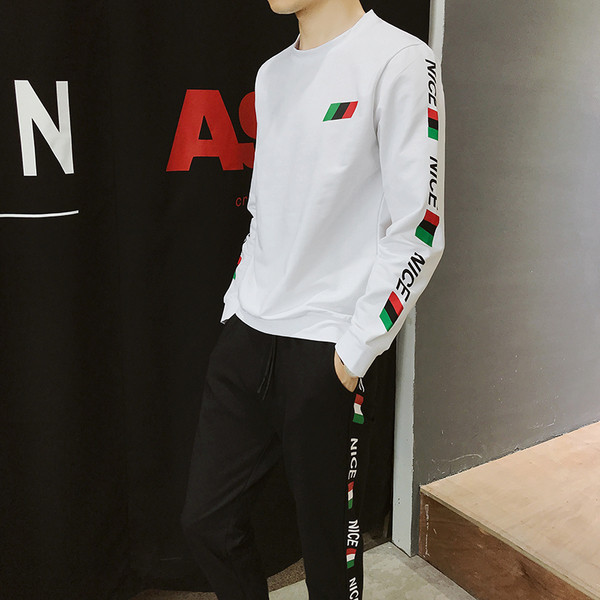 Σπορ-casual ανδρικό σετ σε πολλά χρώματα