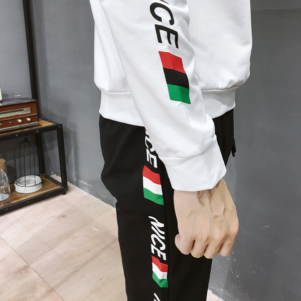 Σπορ-casual ανδρικό σετ σε πολλά χρώματα