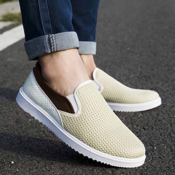 Καθημερινά αναπνεύσιμα μοκασίνια για τους άνδρες