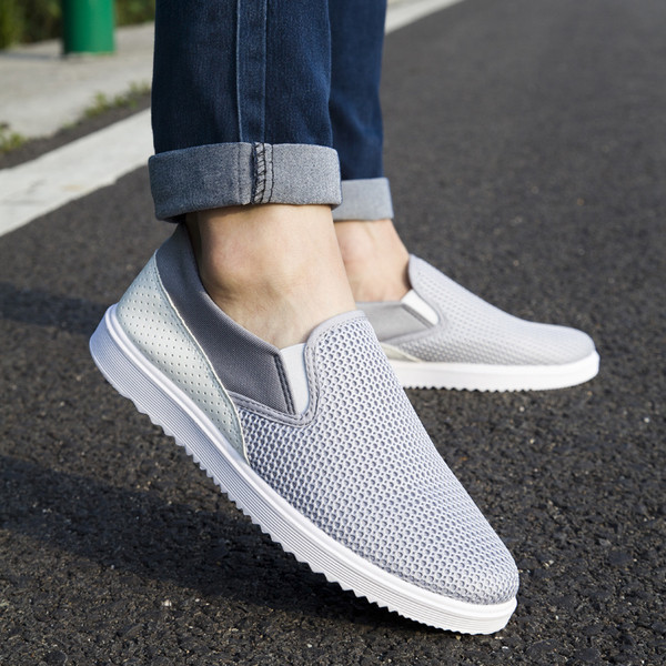 Καθημερινά αναπνεύσιμα μοκασίνια για τους άνδρες