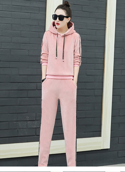 Καθημερινό γυναικείο σετ από δύο τεμάχια σε έξι χρώματα