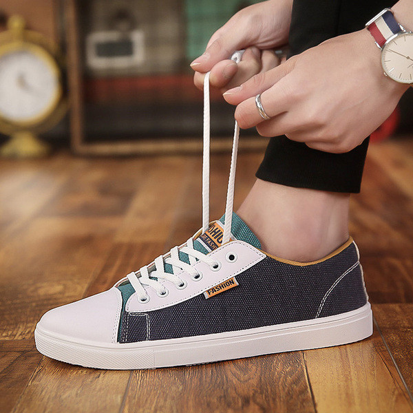 Спортно-ежедневни кецове за мъже в три цвята 