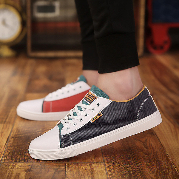 Спортно-ежедневни кецове за мъже в три цвята 