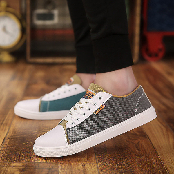 Спортно-ежедневни кецове за мъже в три цвята 