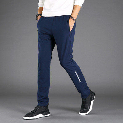 Ανδρικά αθλητικά παντελόνια σε μαύρο και σκούρο μπλε χρώμα