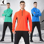 Ανδρική αθλητική φόρμα με φερμουάρ σε τρία χρώματα