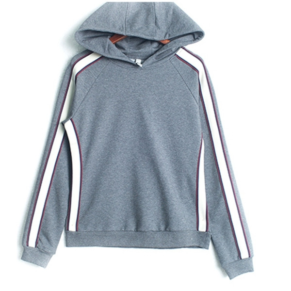 Μοντέρνο γυναικείο σετ με  κουκούλα  σε διάφορα χρώματα