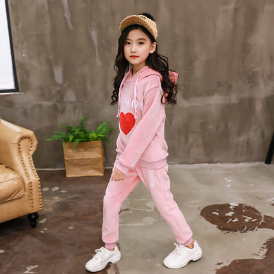 Napi gyerekcsapat lányoknak két részben fekete és rózsaszín színben