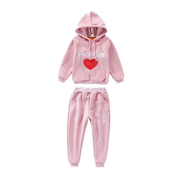 Napi gyerekcsapat lányoknak két részben fekete és rózsaszín színben