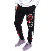 Férfi sport fehérnemű fekete applikációkkal