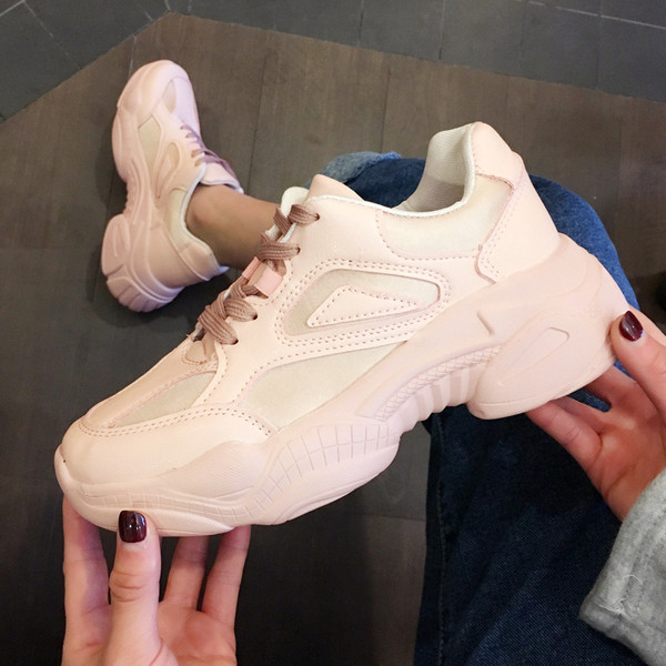 Sport és alkalmi női tornacipő két színben