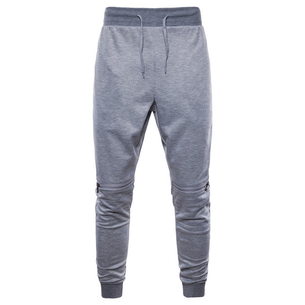 Ανδρικό αθλητικό παντελόνι  με φερμουάρ σε διάφορα χρώματα