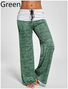 Αθλητικό γυναικείο  παντελόνι ευρύ μοτίβο σε διαφορετικά χρώματα