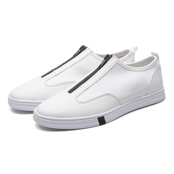 Modern férfi tornacipő három színben cipzárral