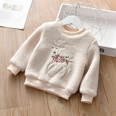 Χειμερινό πουλόβερ για παιδιά με μαλακή επένδυση σε διάφορα χρώματα