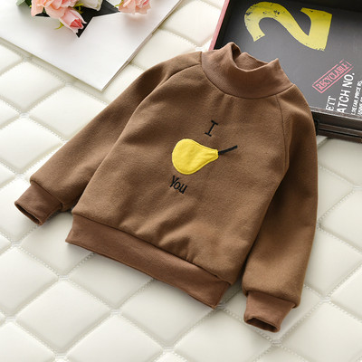 Modern gyerekblúz puha béléssel és 3D elemmel több színben