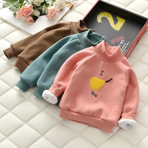 Modern gyerekblúz puha béléssel és 3D elemmel több színben