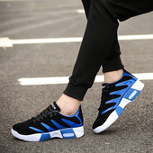 Férfi sport- és alkalmi tornacipő vastag talppal