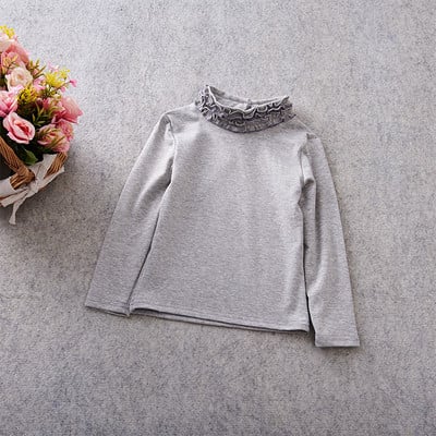 Μοντέρνα παιδική μπλούζα με O-λαιμόκοψη σε δύο χρώματα