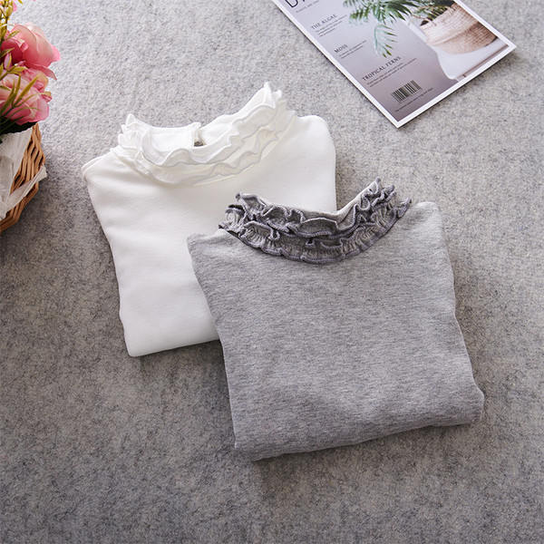 Μοντέρνα παιδική μπλούζα με O-λαιμόκοψη σε δύο χρώματα