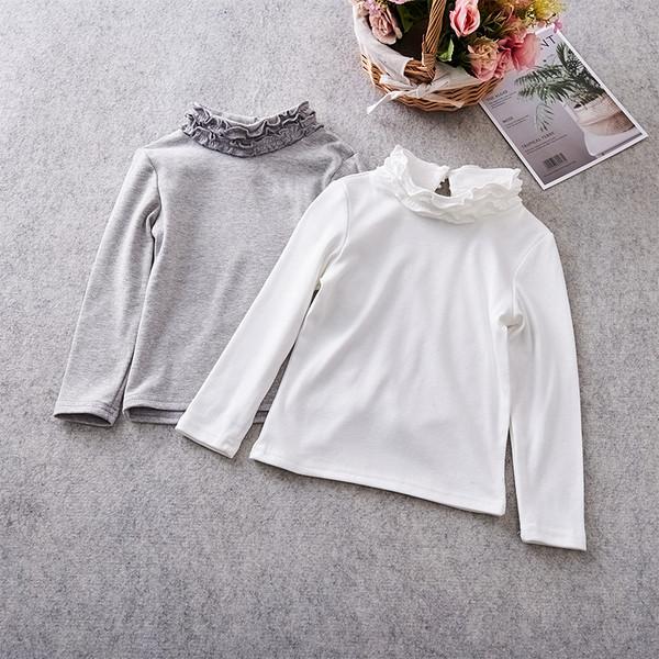 Μοντέρνα παιδική μπλούζα με O-λαιμόκοψη σε δύο χρώματα