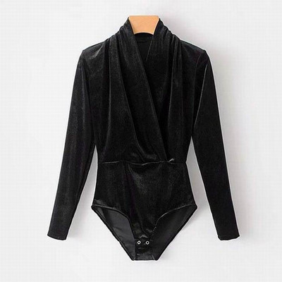 Γυναικέιο κορμάκι  με ντεκολτέ σε σχήμα V σε διάφορα χρώματα