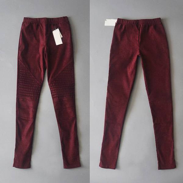 Modern női velúr leggings többféle színben